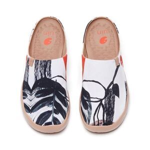 UIN Men's Comfort Mules Walking Casual Travel Shoes Malaga (The Palm- Slipper)